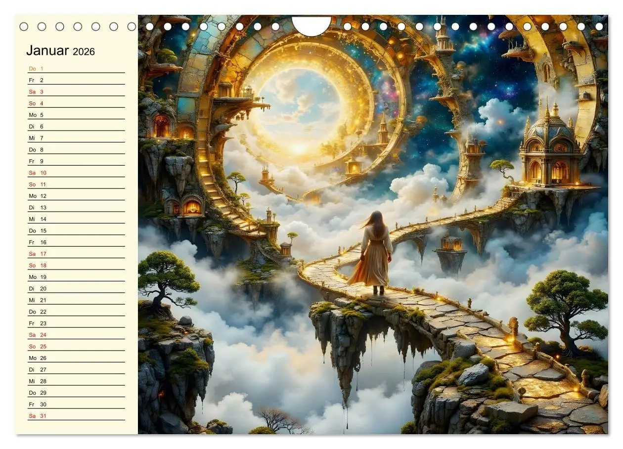 Bild: 9783516668155 | Flucht ins Wunder (Wandkalender 2026 DIN A4 quer), CALVENDO...