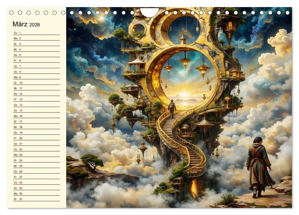 Bild: 9783516668155 | Flucht ins Wunder (Wandkalender 2026 DIN A4 quer), CALVENDO...