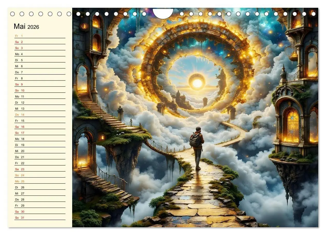 Bild: 9783516668155 | Flucht ins Wunder (Wandkalender 2026 DIN A4 quer), CALVENDO...