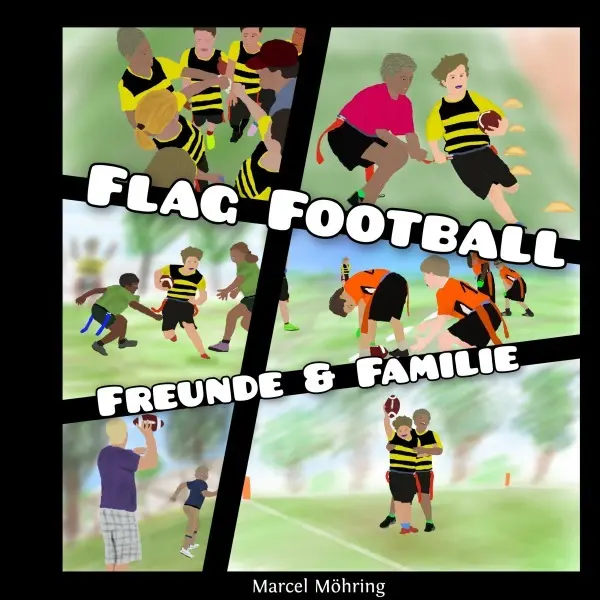 Cover: 9783757548155 | Flag Football | Freunde &amp; Familie. DE | Marcel Möhring | Taschenbuch