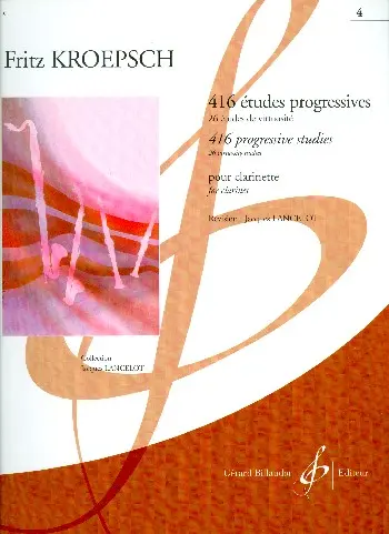 Cover: 9790043018155 | 416 Etudes Progressives Volume 4 | Fritz Kroepsch | Buch