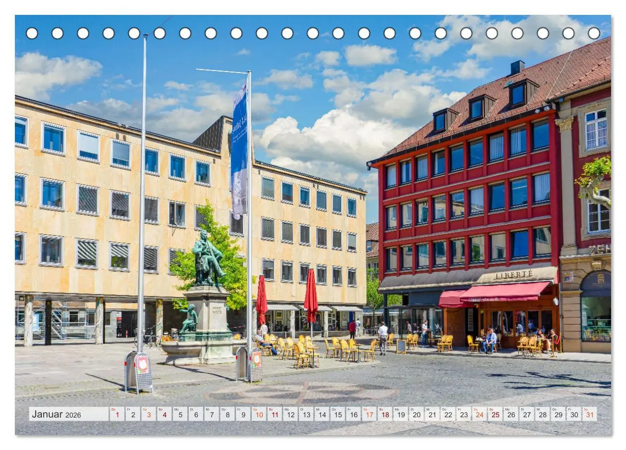 Bild: 9783457638255 | Heilbronn Impressionen (Tischkalender 2026 DIN A5 quer), CALVENDO...