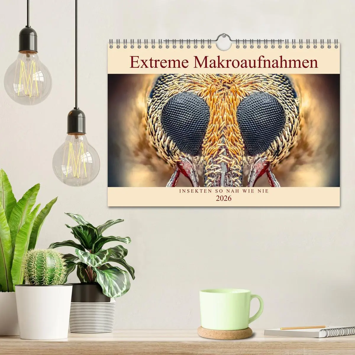 Bild: 9783457878255 | Extreme Makroaufnahmen - Insekten so nah wie nie (Wandkalender 2026...