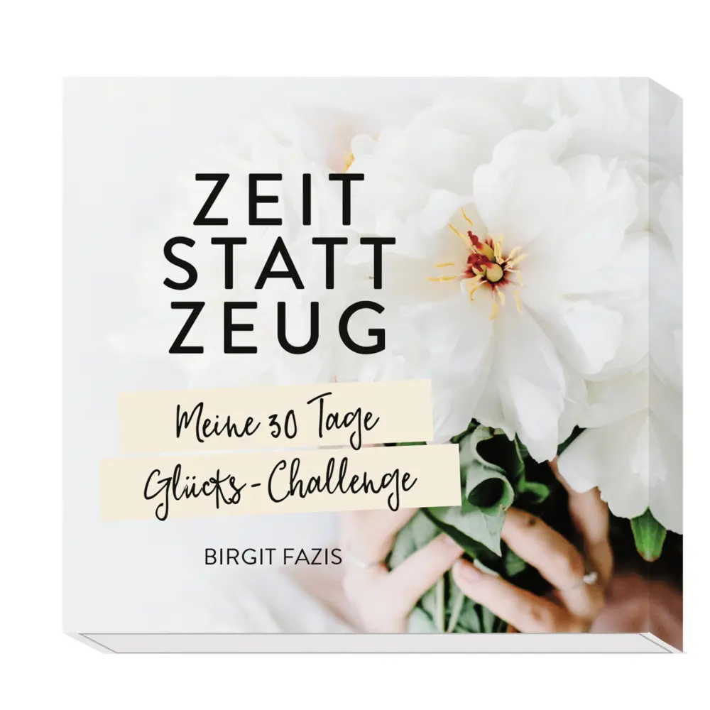 Cover: 4036442008355 | Zeit statt Zeug, Inspirationskarten | Meine 30 Tage Glücks-Challenge