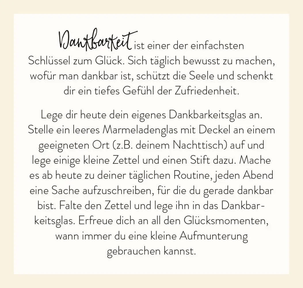 Bild: 4036442008355 | Zeit statt Zeug, Inspirationskarten | Meine 30 Tage Glücks-Challenge