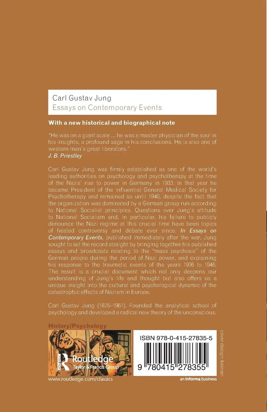 Rückseite: 9780415278355 | Essays on Contemporary Events | C. G. Jung | Taschenbuch | Englisch