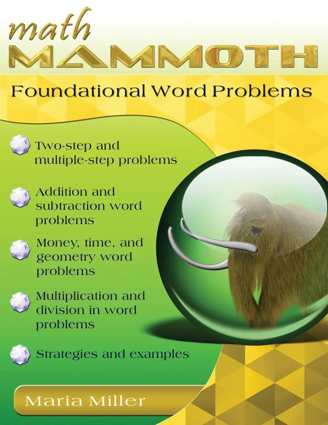 Cover: 9781954358355 | Math Mammoth Foundational Word Problems | Maria Miller | Taschenbuch
