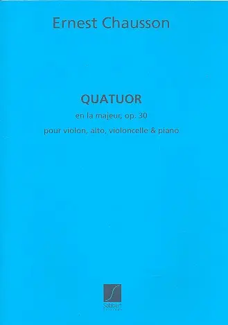 Quartett A-Dur op 30
