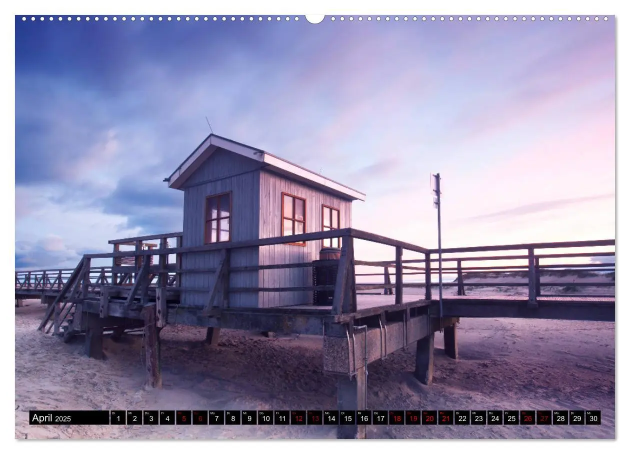 Bild: 9783435218455 | Sankt Peter Ording Sandstrand (Wandkalender 2025 DIN A2 quer),...