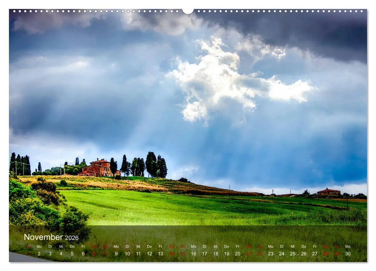 Bild: 9783457858455 | Toskana - spür den Sommer (Wandkalender 2026 DIN A2 quer), CALVENDO...