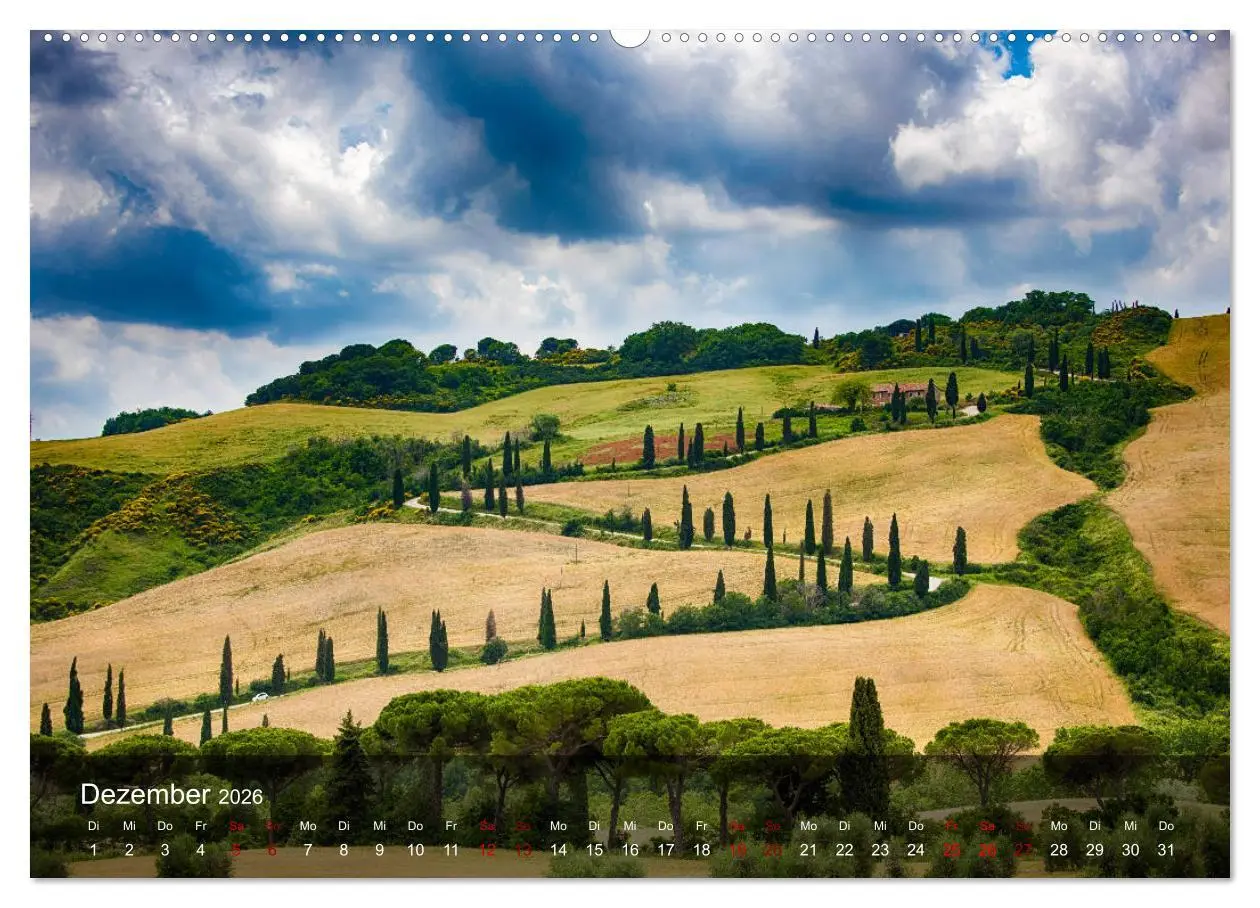 Bild: 9783457858455 | Toskana - spür den Sommer (Wandkalender 2026 DIN A2 quer), CALVENDO...