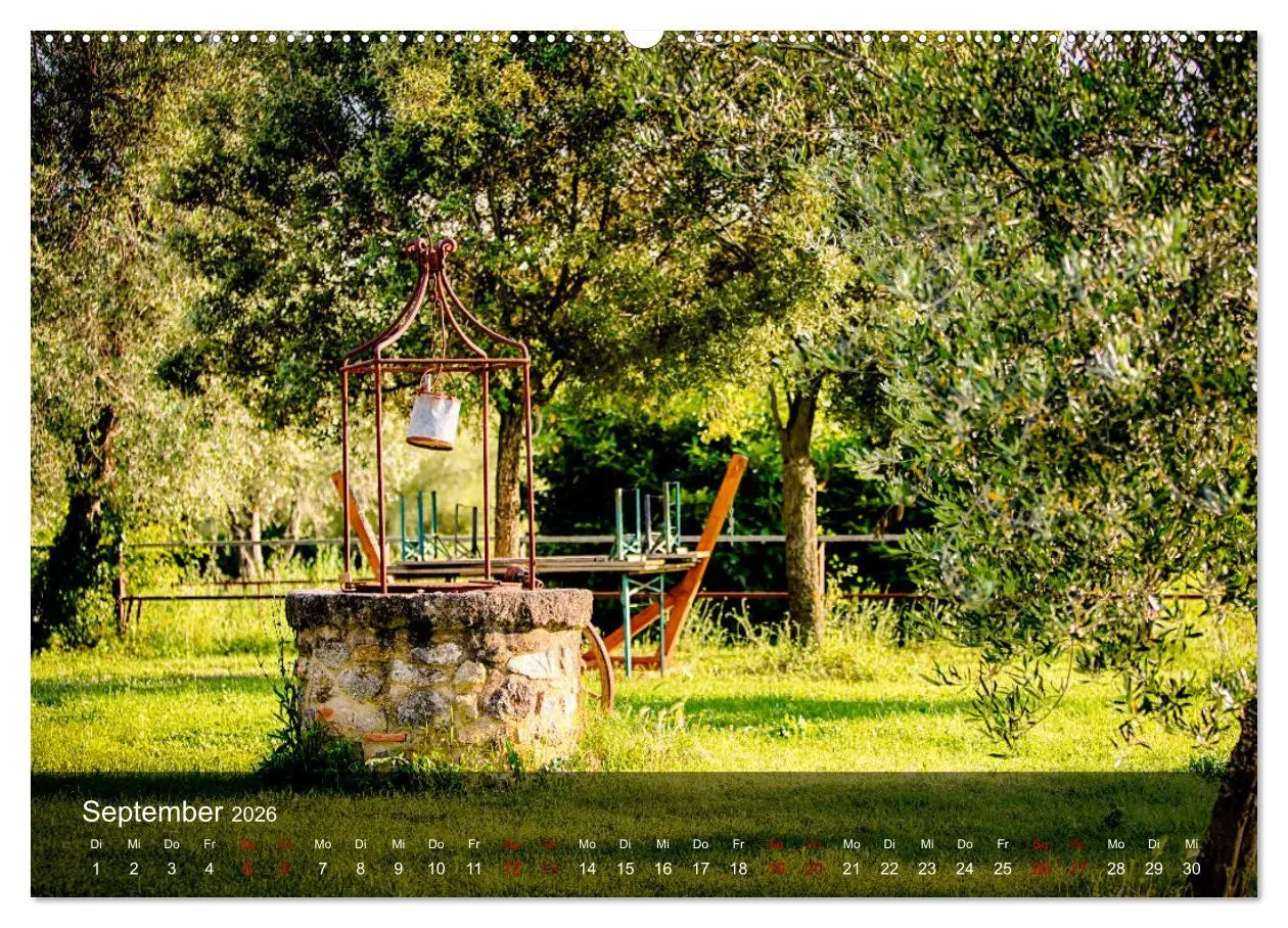 Bild: 9783457858455 | Toskana - spür den Sommer (Wandkalender 2026 DIN A2 quer), CALVENDO...