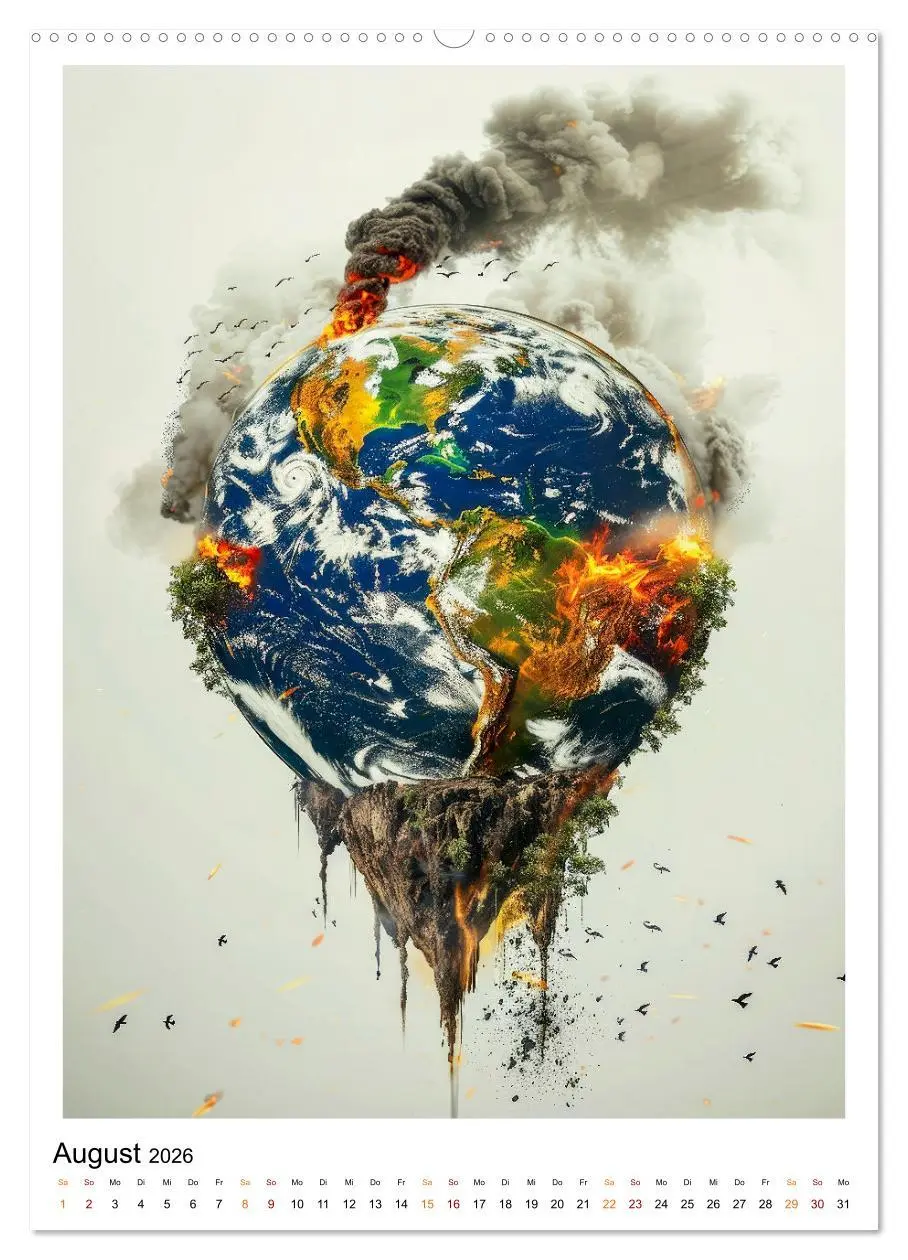 Bild: 9783516258455 | Unsere Umwelt leidet (Wandkalender 2026 DIN A2 hoch), CALVENDO...