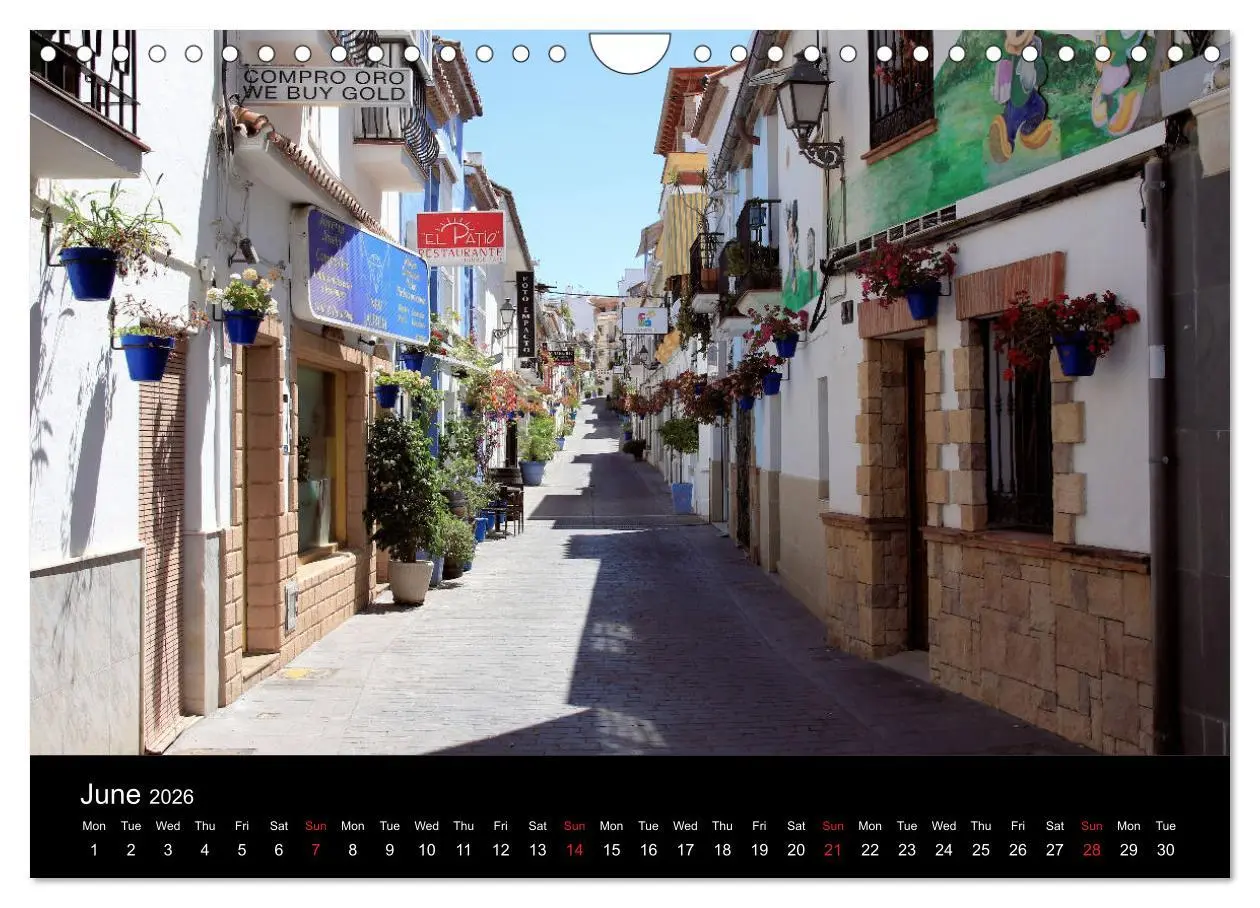 Bild: 9783516568455 | Estepona Costa Del Sol (Wall Calendar 2026 DIN A4 landscape),...