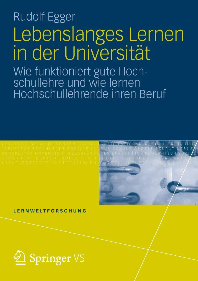 Cover: 9783531178455 | Lebenslanges Lernen in der Universität | Rudolf Egger | Taschenbuch