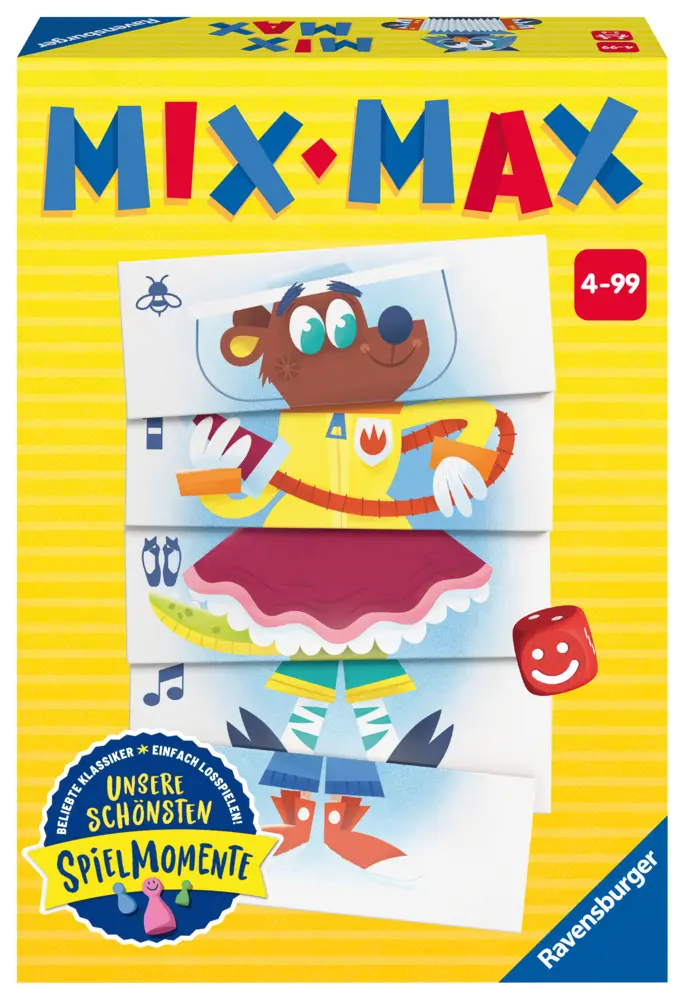 Cover: 4005556208555 | Ravensburger 20855 Mix Max - Tier-Legespiel für 2-6 Spieler ab 4...