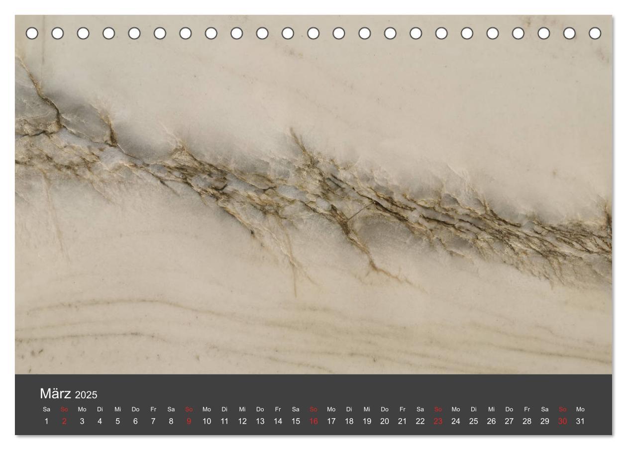 Bild: 9783435138555 | Stein, Kunst der Natur (Tischkalender 2025 DIN A5 quer), CALVENDO...