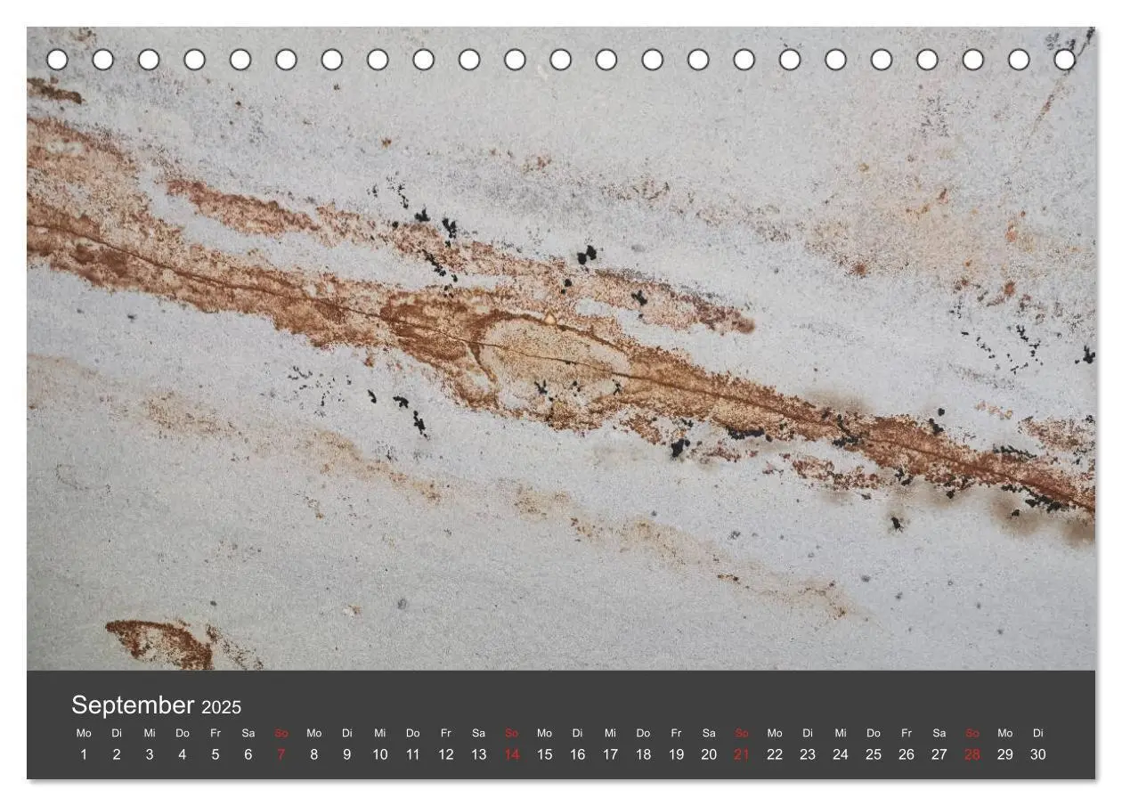 Bild: 9783435138555 | Stein, Kunst der Natur (Tischkalender 2025 DIN A5 quer), CALVENDO...