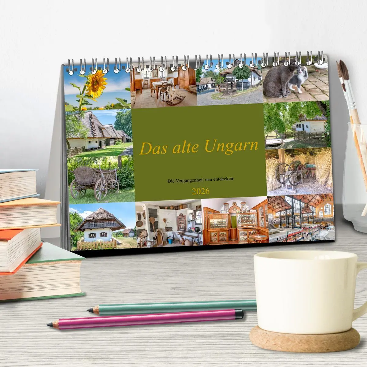 Bild: 9783457538555 | Das alte Ungarn (Tischkalender 2026 DIN A5 quer), CALVENDO...