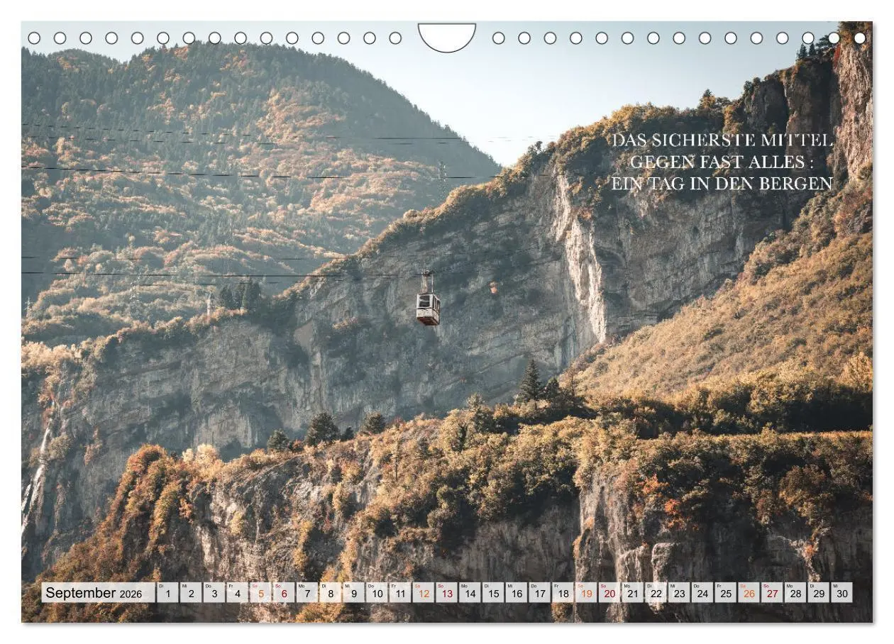 Bild: 9783457608555 | Berge und Sprüche zur Motivation und Inspiration (Wandkalender 2026...