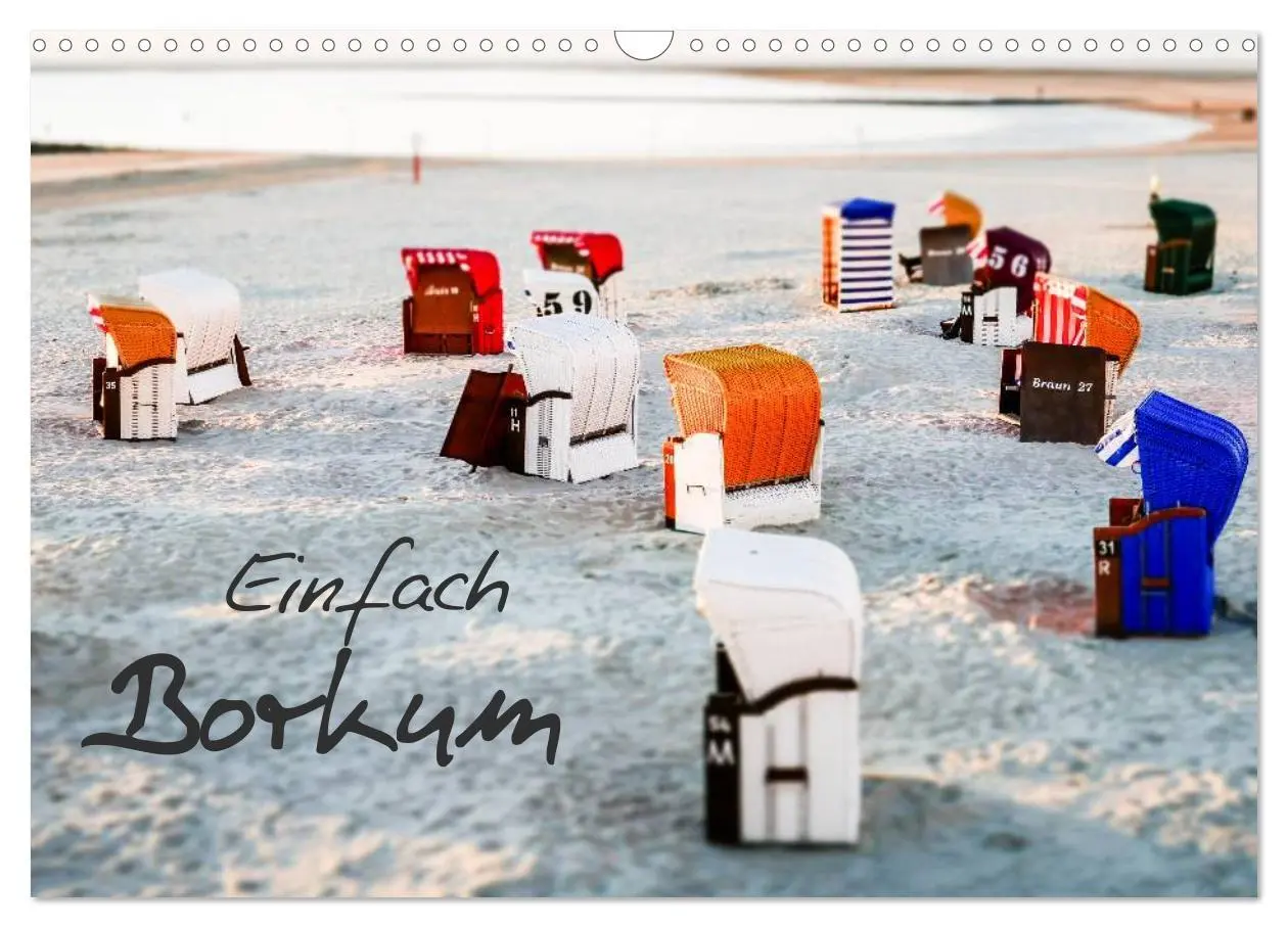 Cover: 9783516008555 | Einfach Borkum (Wandkalender 2026 DIN A3 quer), CALVENDO...