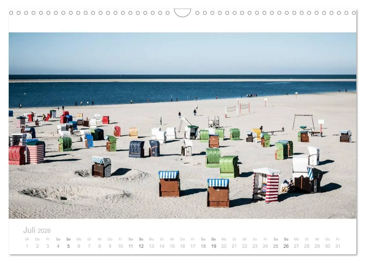 Bild: 9783516008555 | Einfach Borkum (Wandkalender 2026 DIN A3 quer), CALVENDO...