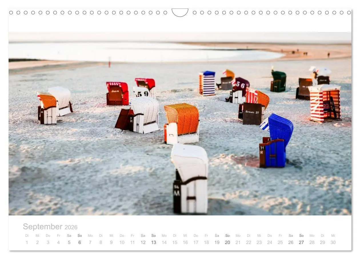 Bild: 9783516008555 | Einfach Borkum (Wandkalender 2026 DIN A3 quer), CALVENDO...
