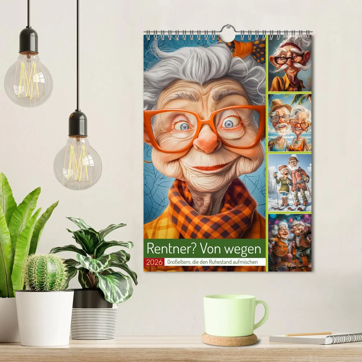 Bild: 9783516248555 | Rentner? Von wegen (Wandkalender 2026 DIN A4 hoch), CALVENDO...