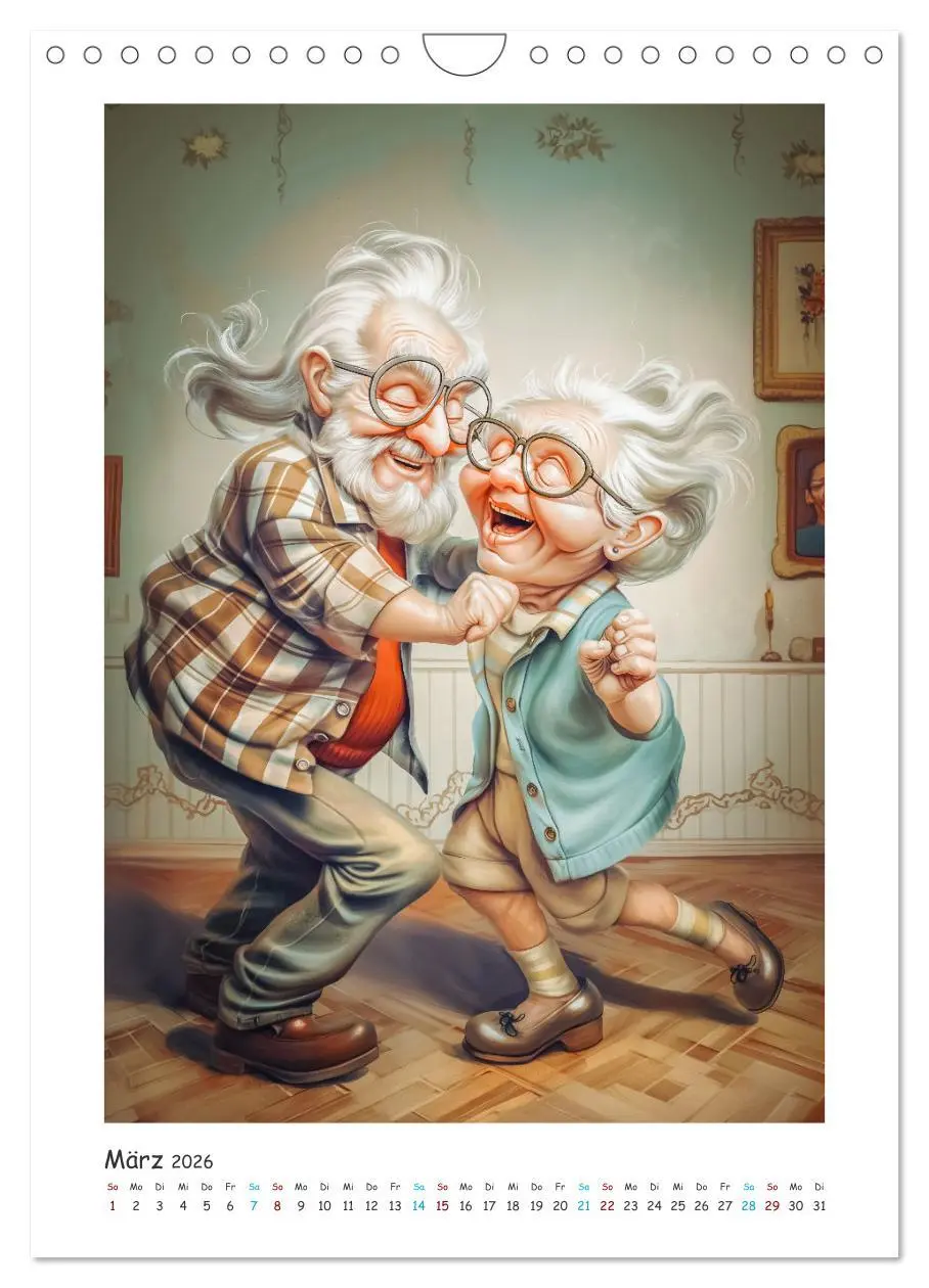 Bild: 9783516248555 | Rentner? Von wegen (Wandkalender 2026 DIN A4 hoch), CALVENDO...