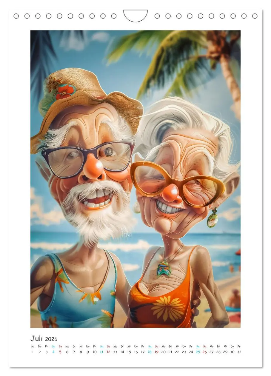 Bild: 9783516248555 | Rentner? Von wegen (Wandkalender 2026 DIN A4 hoch), CALVENDO...