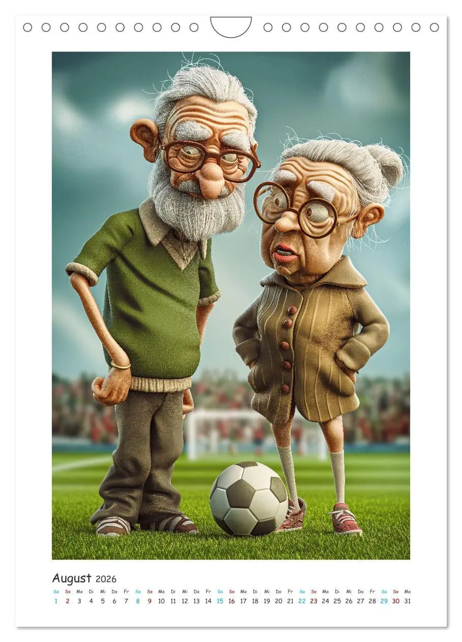 Bild: 9783516248555 | Rentner? Von wegen (Wandkalender 2026 DIN A4 hoch), CALVENDO...