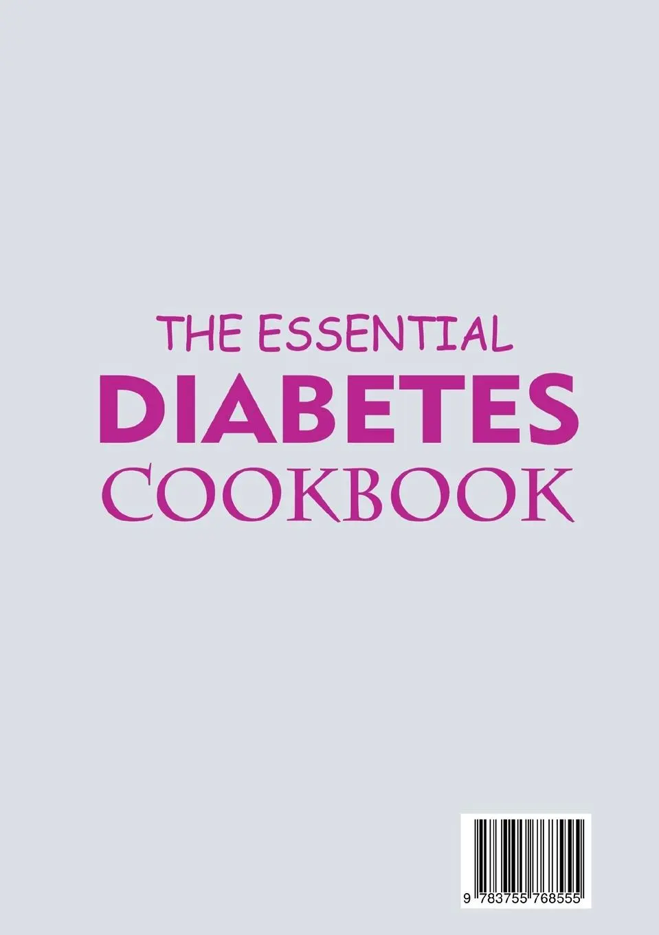 Rückseite: 9783755768555 | The Essential Diabetes Cookbook | Emilie Vans | Taschenbuch | Englisch