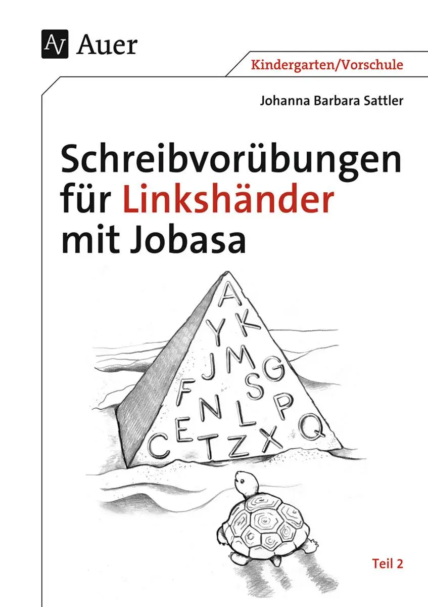 Cover: 9783403068655 | Schreibvorübungen für Linkshänder mit Jobasa Teil 2 | Sattler | 52 S.