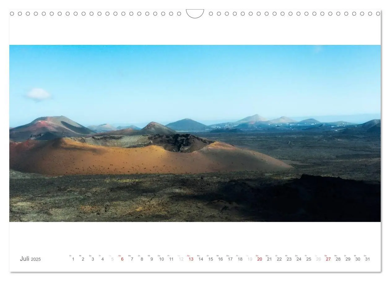 Bild: 9783435508655 | Lanzarote - Insel der Feuerberge (Wandkalender 2025 DIN A3 quer),...