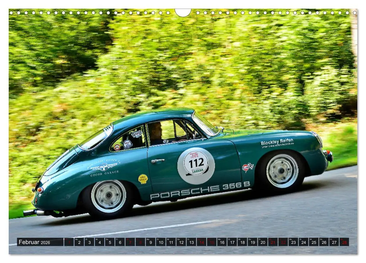 Bild: 9783457838655 | Porsche Oldtimer - EGGBERG KLASSIK - Der Berg ruft (Wandkalender...