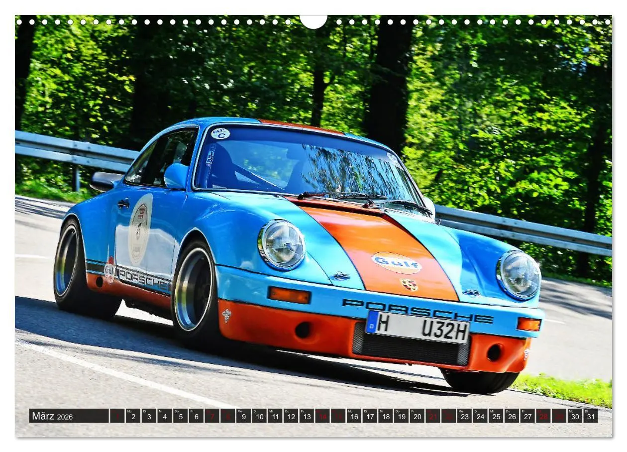 Bild: 9783457838655 | Porsche Oldtimer - EGGBERG KLASSIK - Der Berg ruft (Wandkalender...