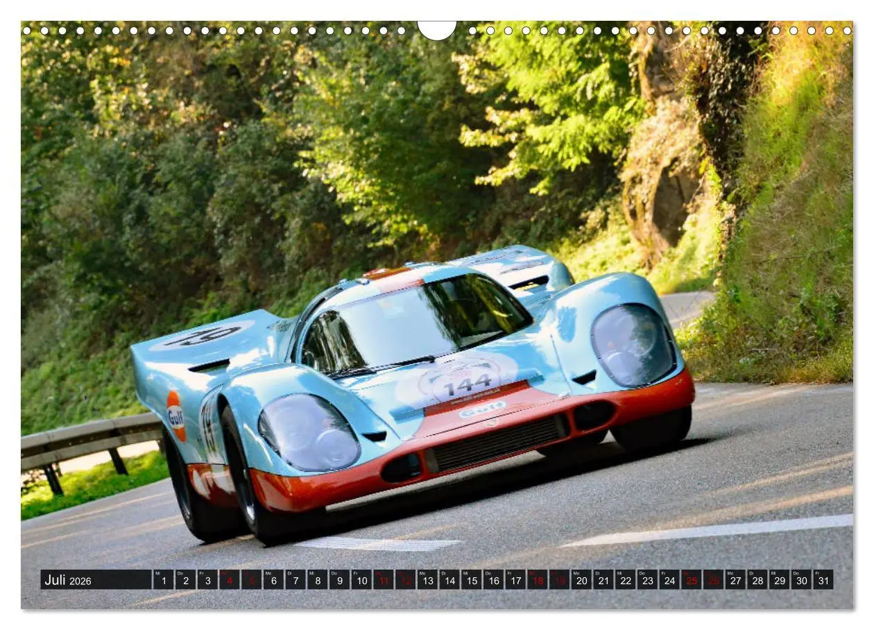 Bild: 9783457838655 | Porsche Oldtimer - EGGBERG KLASSIK - Der Berg ruft (Wandkalender...