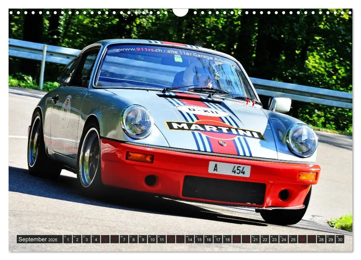 Bild: 9783457838655 | Porsche Oldtimer - EGGBERG KLASSIK - Der Berg ruft (Wandkalender...