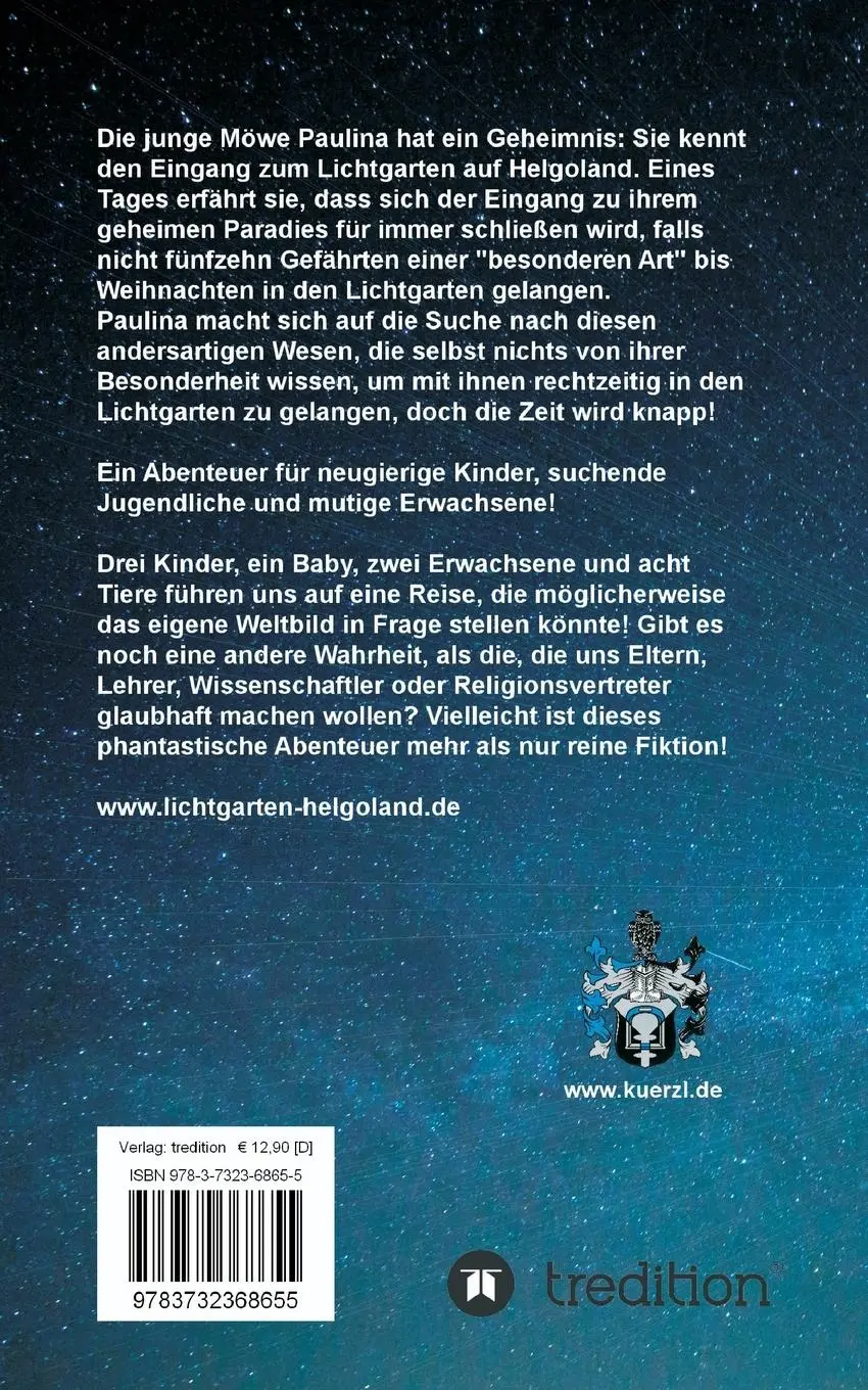 Rückseite: 9783732368655 | Der Lichtgarten von Helgoland | Ein spirituelles Abenteuer | Kürzl