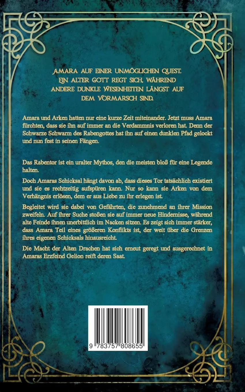 Rückseite: 9783757808655 | Der Pfad des Magiers | Das Rabentor | Horus W. Odenthal | Taschenbuch