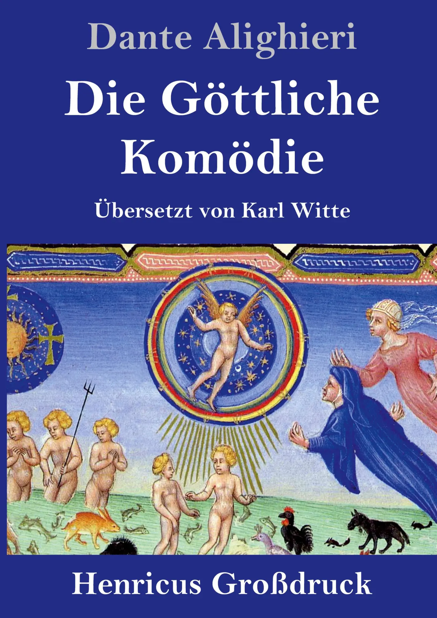 Cover: 9783847828655 | Die Göttliche Komödie (Großdruck) | (La Divina Commedia) | Alighieri