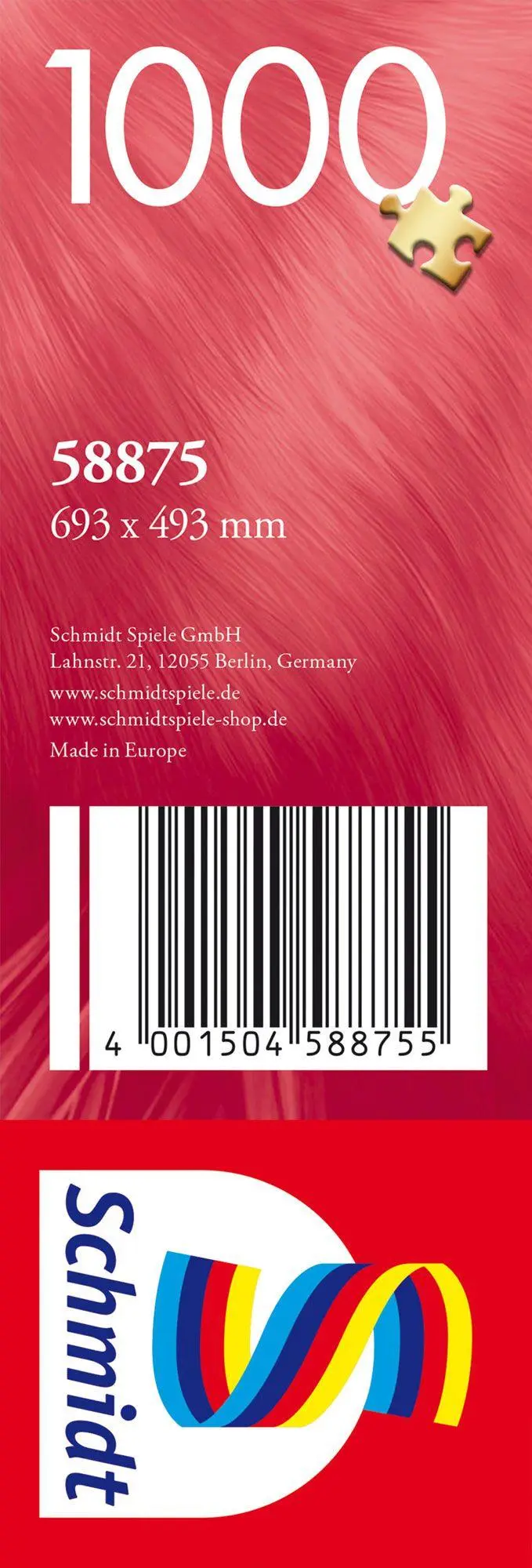 Bild: 4001504588755 | Schlafende Samtpfoten | Puzzle Standard 1000 Teile | Spiel | 58875