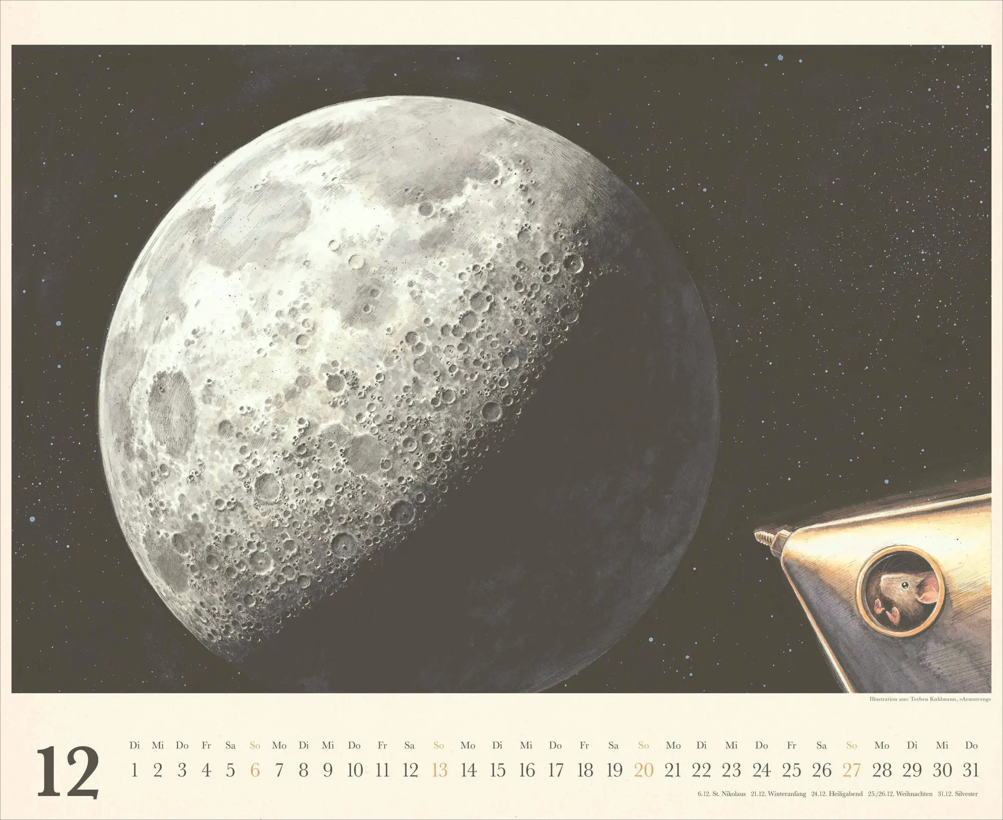 Bild: 4069095008755 | Torben Kuhlmann Mäuseabenteuer 2026 - DUMONT Kinder-Kalender -...