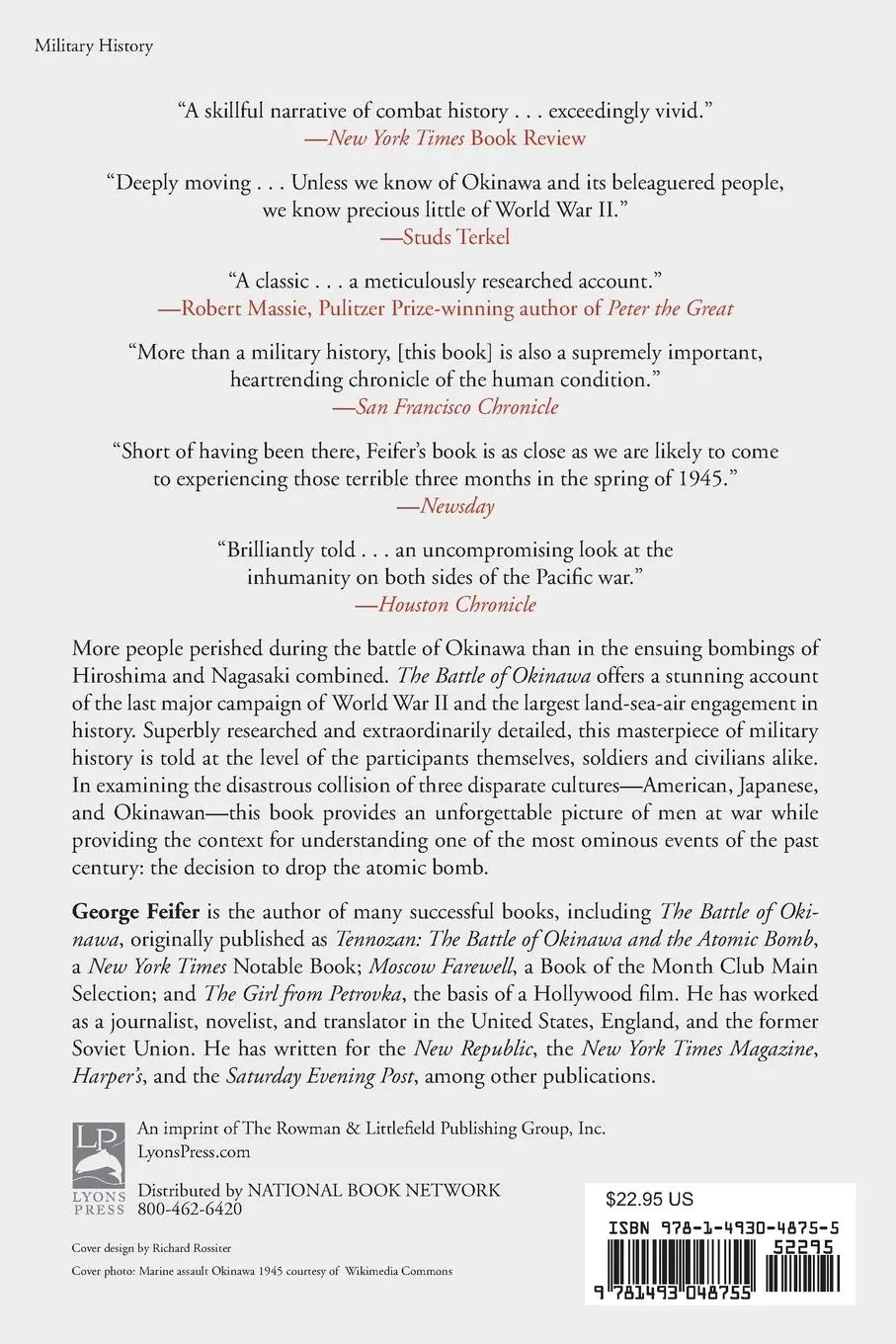 Rückseite: 9781493048755 | The Battle of Okinawa | The Blood And The Bomb | George Feifer | Buch
