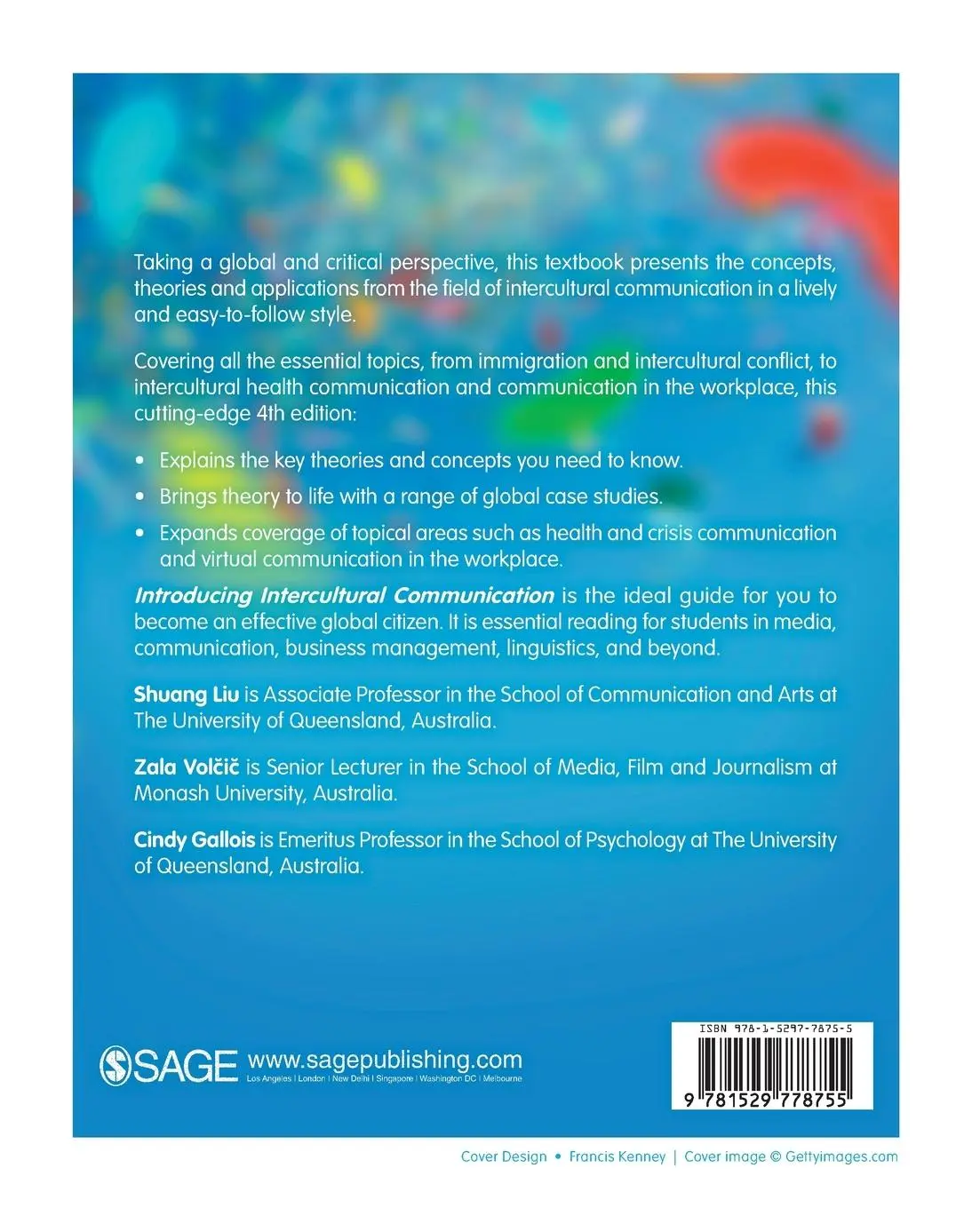 Rückseite: 9781529778755 | Introducing Intercultural Communication | Global Cultures and Contexts