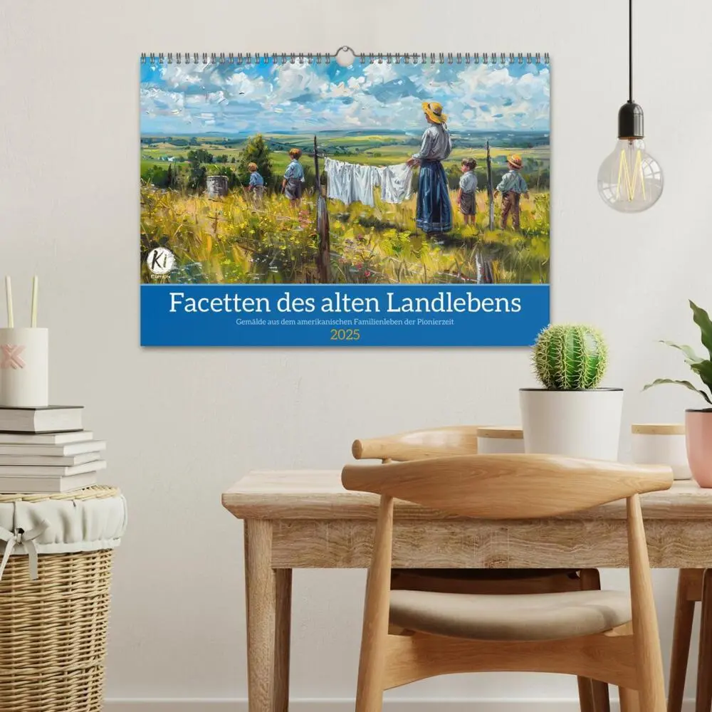 Bild: 9783435428755 | Facetten des alten Landlebens (Wandkalender 2025 DIN A3 quer),...