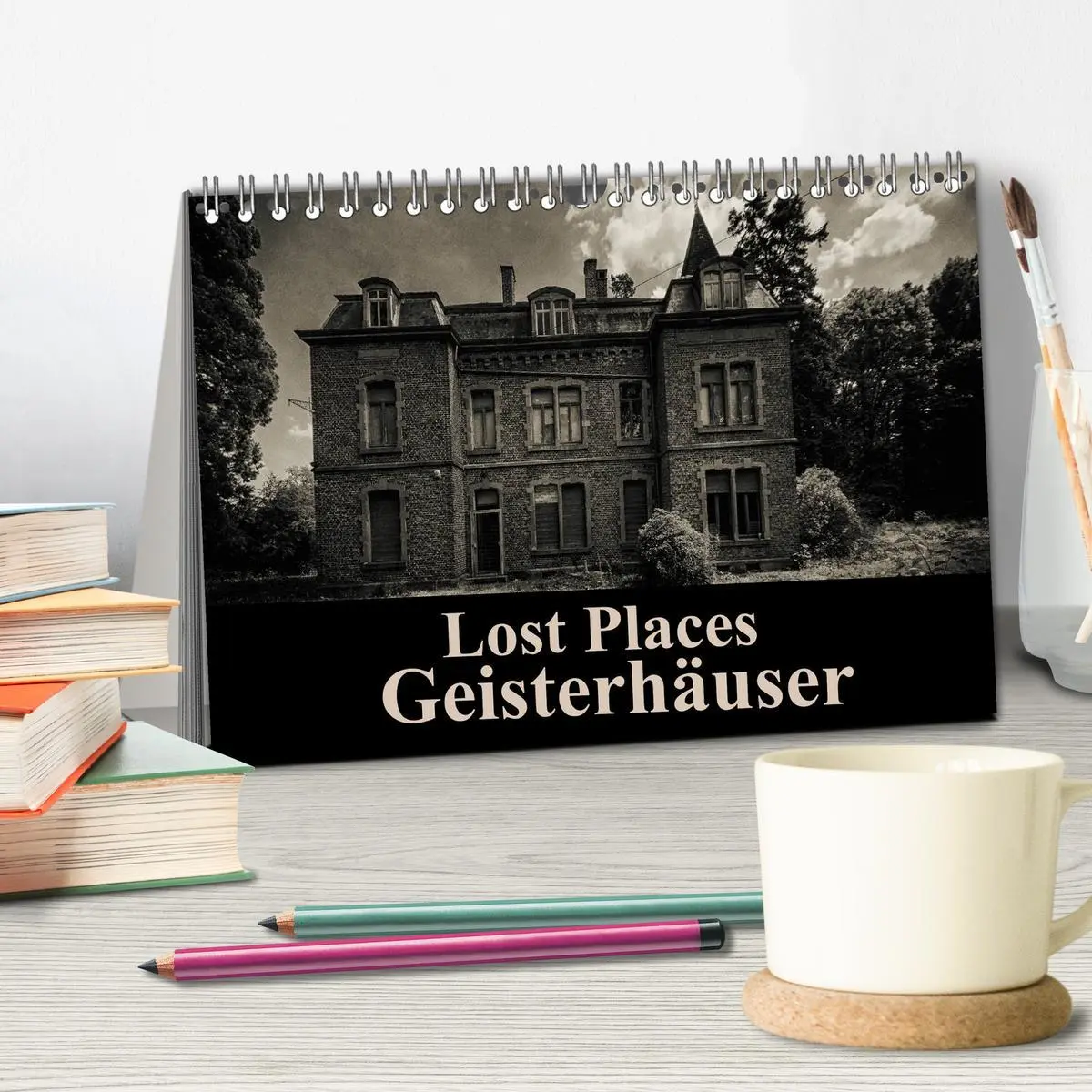 Bild: 9783457998755 | Lost Places Geisterhäuser (Tischkalender 2026 DIN A5 quer),...