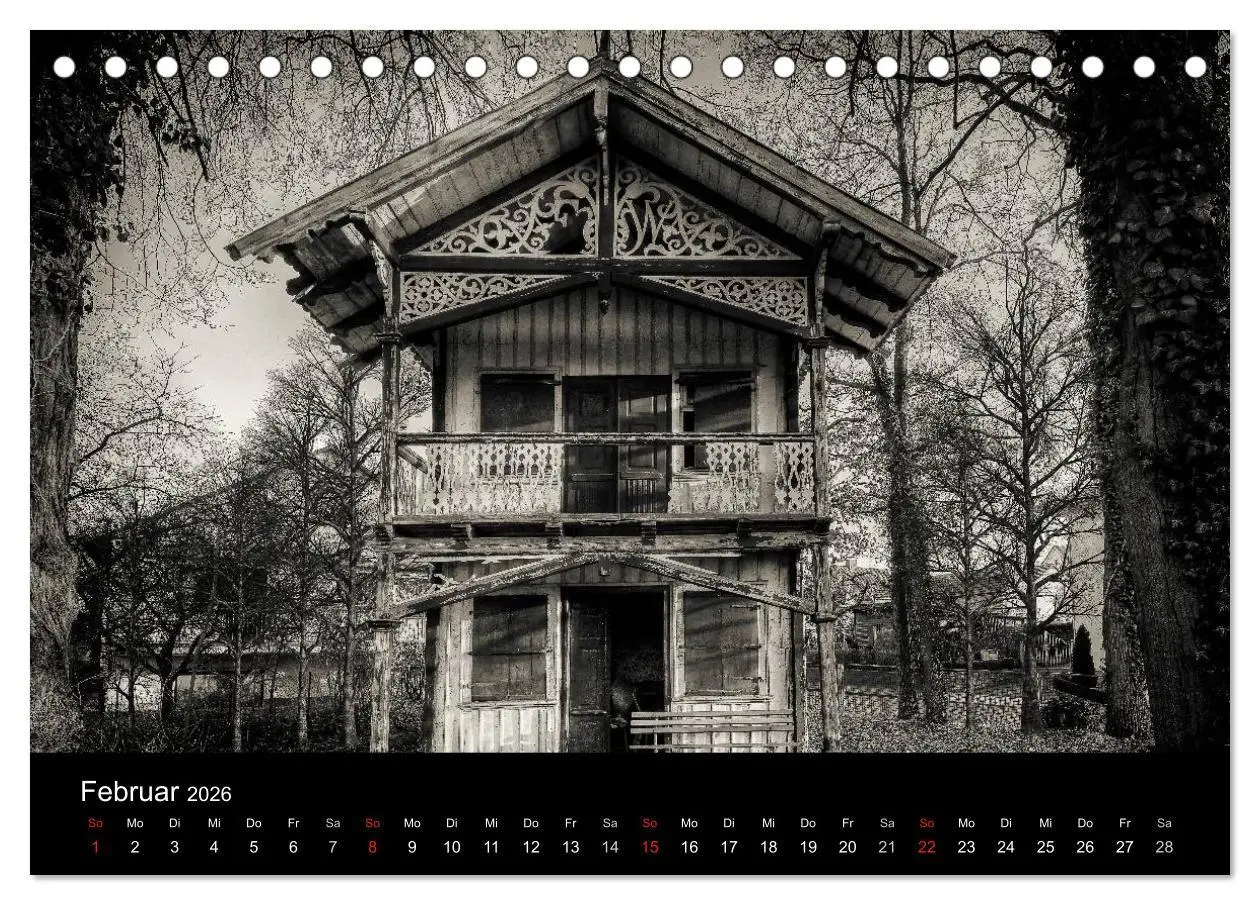 Bild: 9783457998755 | Lost Places Geisterhäuser (Tischkalender 2026 DIN A5 quer),...