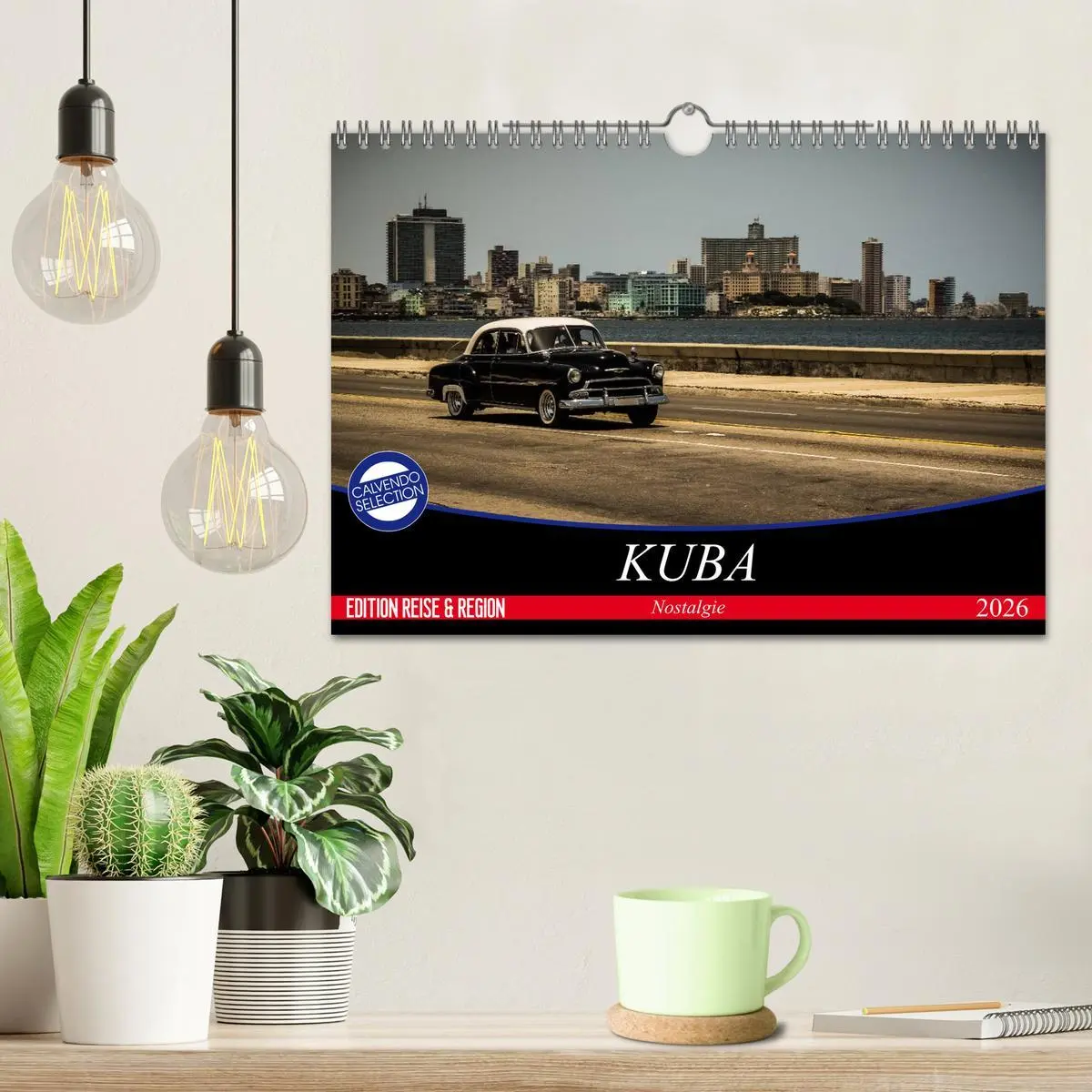 Bild: 9783516088755 | Kuba Nostalgie 2026 (Wandkalender 2026 DIN A4 quer), CALVENDO...