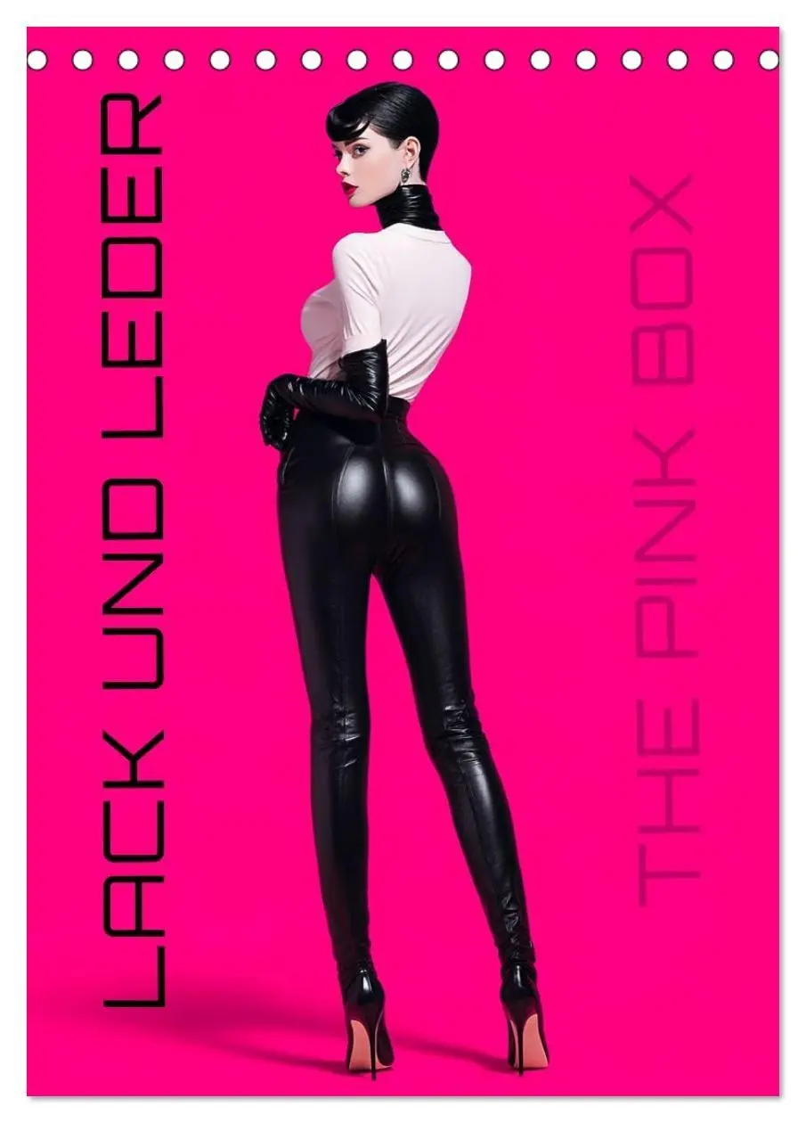 Cover: 9783516538755 | Lack und Leder - The Pink Box (Tischkalender 2026 DIN A5 hoch),...